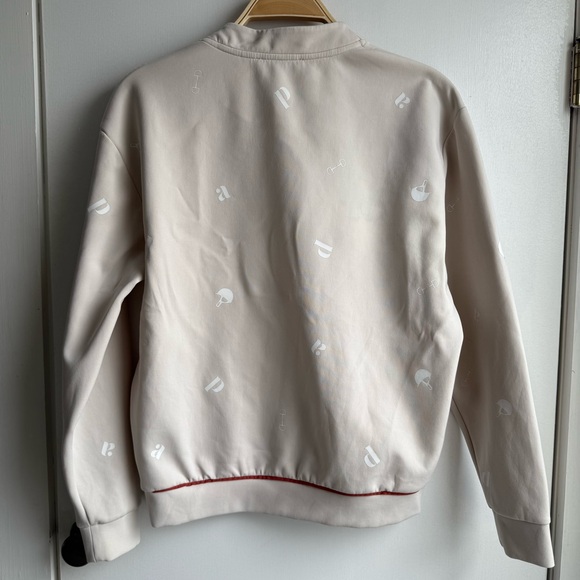 Dada Sport Paris Diamant Equestrian Technical Sweatshirt - Cream/Tan XS - Picture 3 of 11